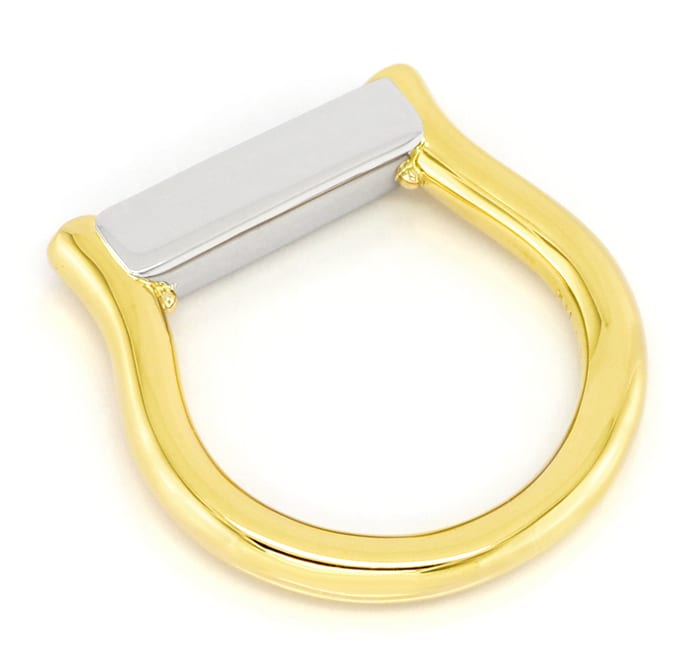 Foto 3 - Beweglicher Brillant im Ring aus Platin, Gold, S2853